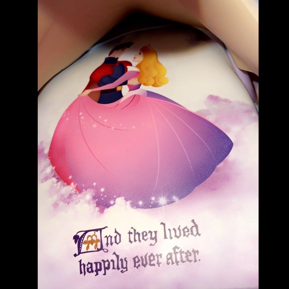Loungefly Princess Castle Series Sleeping Beauty Mini Backpack NWT - Picture 3 of 8
